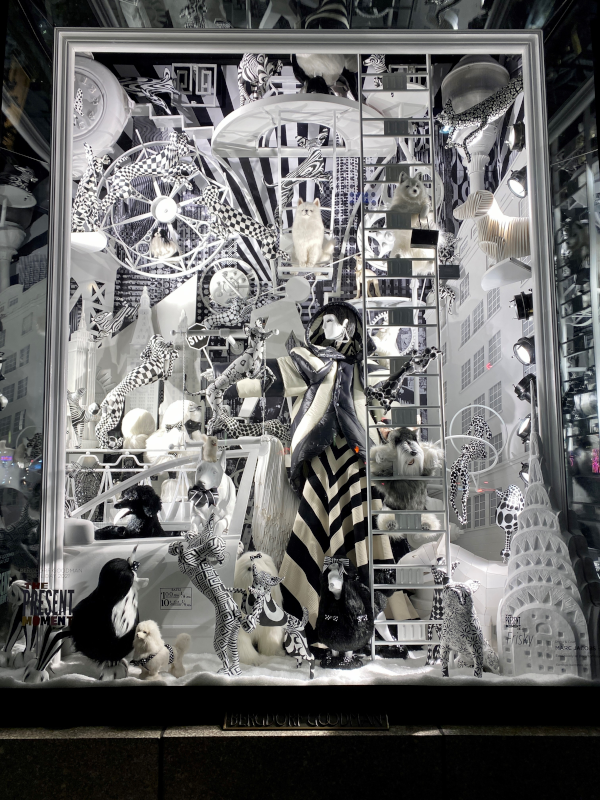 Check out photos of Bergdorf Goodman's fantastical holiday window display